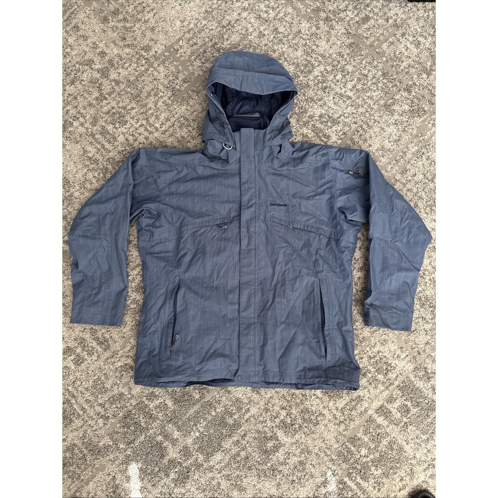 Vintage Slate Blue Patagonia Hardshell Snow Ski Jacket